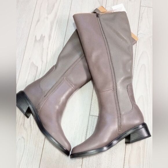 (T-CC5018) Franco Sarto Women's Giselle Wide Calf Flat Tall Boot Knee High Sz 6M - Picture 4 of 9